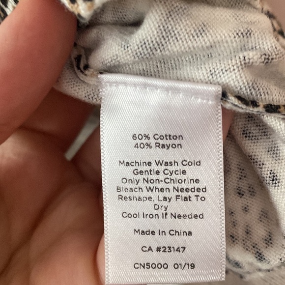 Talbots leopard print top - Picture 5 of 5